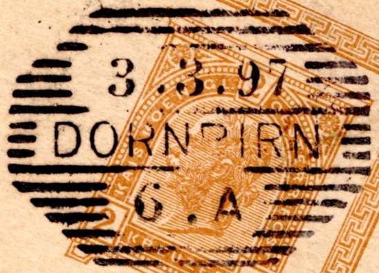 Hatching stamp 3.3.1897 (type 4i0)