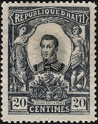 Haiti 1904 Centenary Inland use 20c.jpg