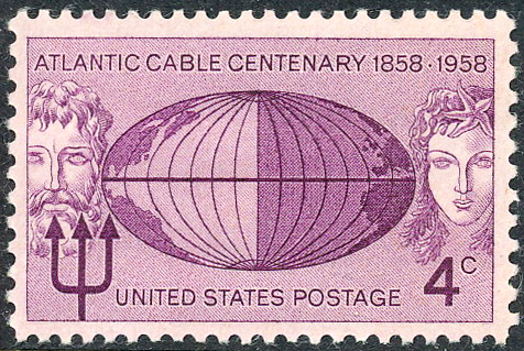 United States of America 1958 Atlantic Cable Centenary 4¢.jpg