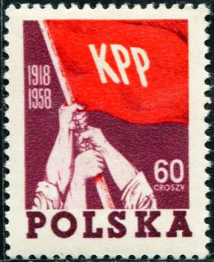 Poland 1958 The 40th Anniversary of the Communist Party 60gr.jpg