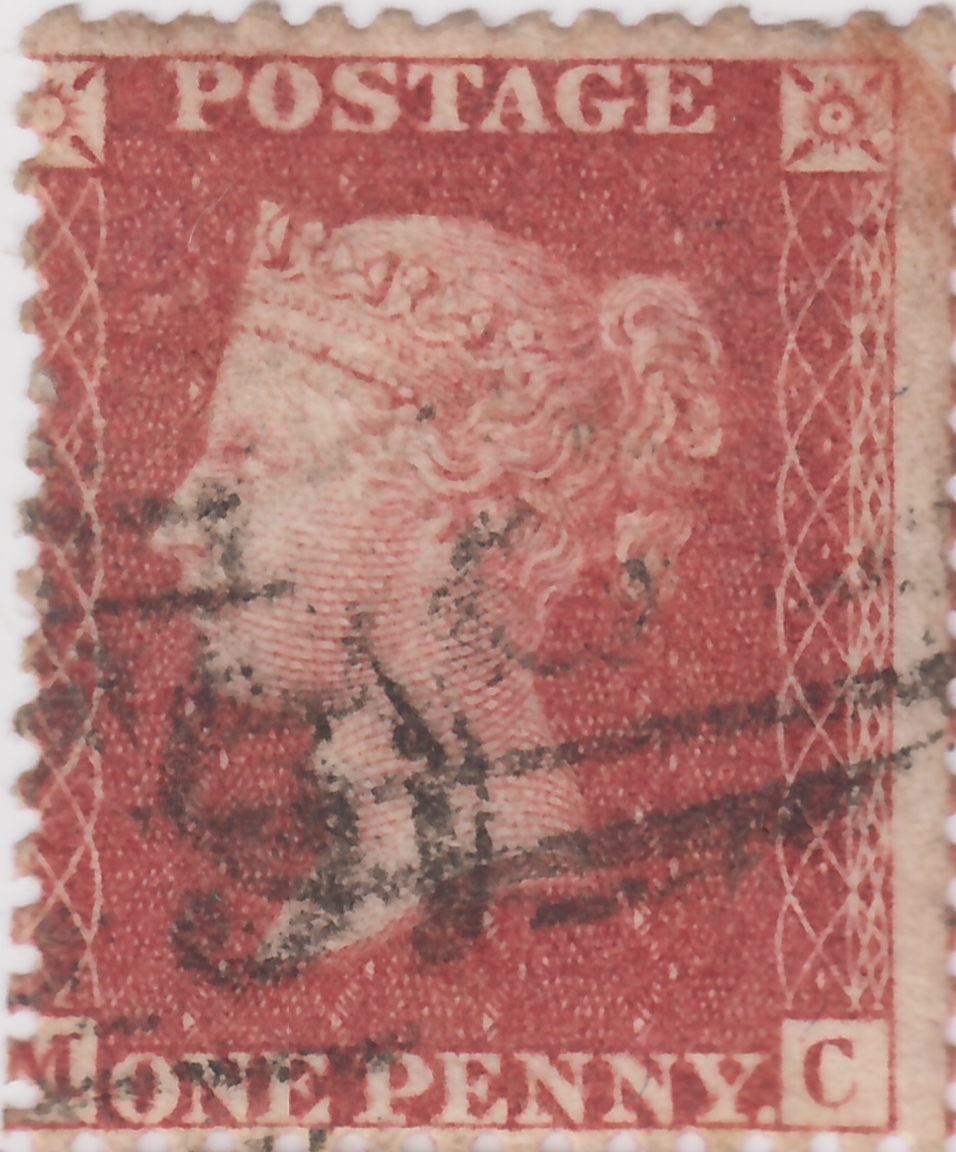 GB 1d Red Die II Plate 50 MC.jpg