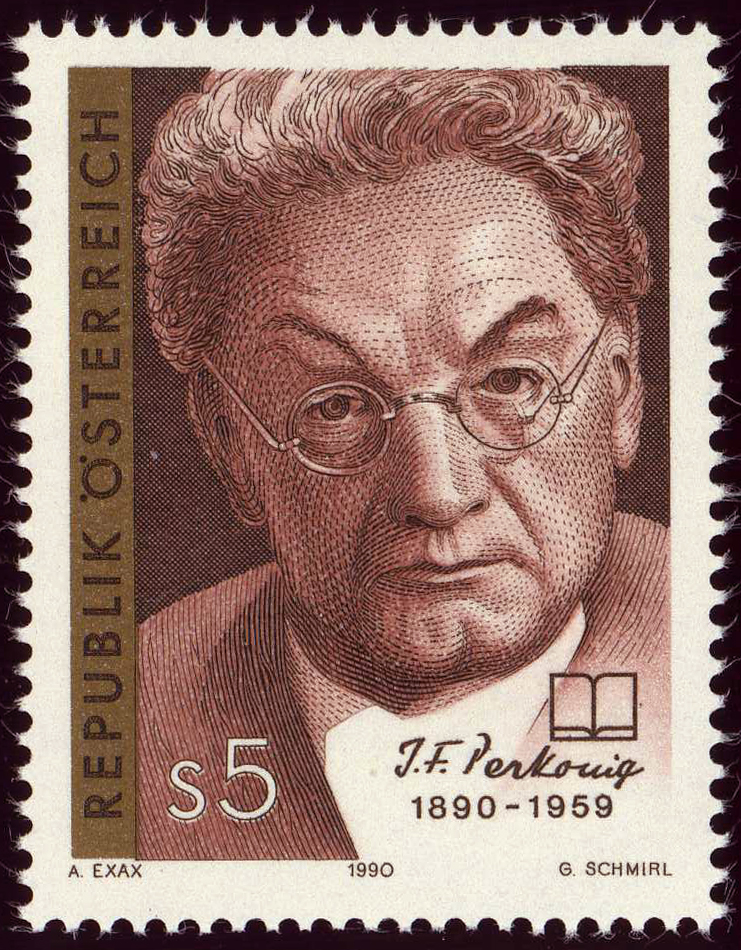 Austria 1990 Perkonig Birth Centenary a.jpg