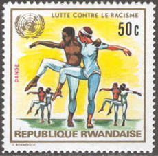 Rwanda 1972 Fight Against Racial Discrimination 50c.jpg