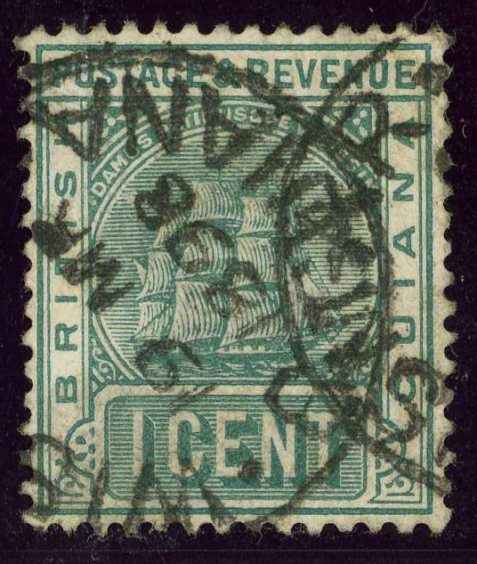 British Guiana 1890-1891 Frigate Definitives 1c.jpg