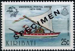 Kiribati 1999 UPU, Christmas a1.jpg