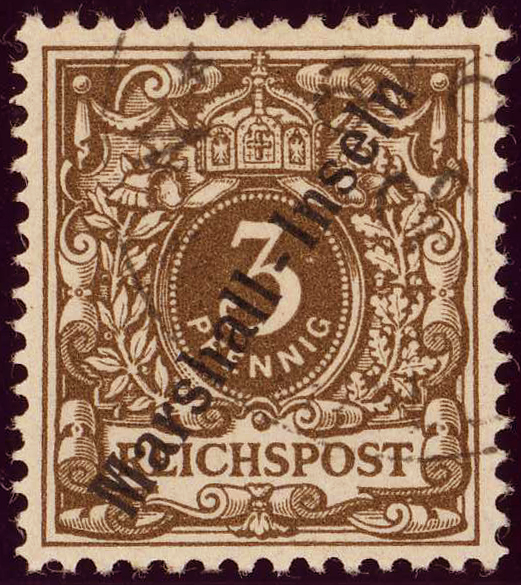 Marshall Islands 1899-1900 ovpt Marshall-Inseln au.jpg