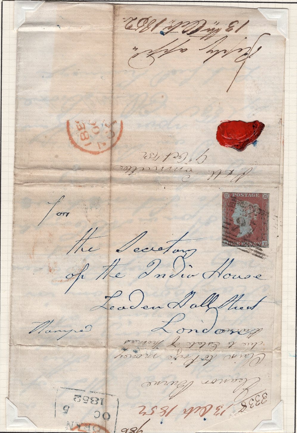 GB 1d Red Plate 133 AE Cover.jpg