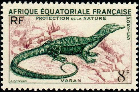 French Equatorial Africa 1955 Nature Conservation 8f.jpg