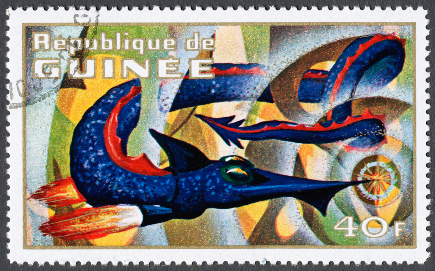 Guinea 1972 Fantasy Creatures 40f.jpg