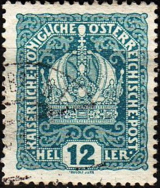 Austria 1916 Definitives - Imperial Crown 12h.jpg