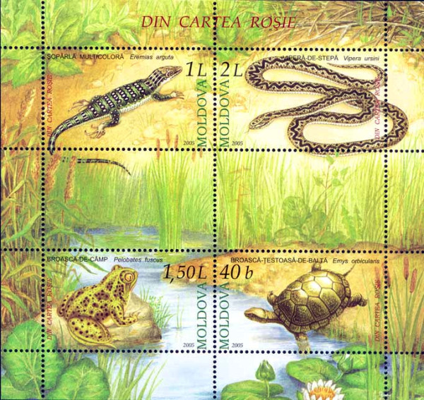 Moldova 2005 Endangered Animals ms.jpg
