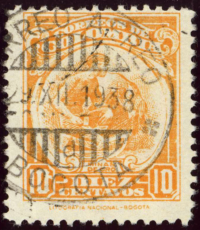 Colombia 1935-1944 Industry National print 10c.jpg