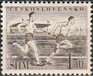 Czechoslovakia 1952 Physical Culture 1Kr50.jpg