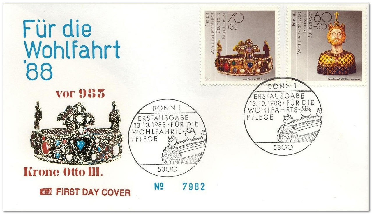 Germany-West 1988 Humanitarian Relief 1fdc.jpg