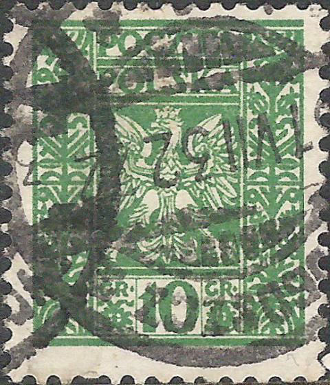Poland 1928 Definitives - Coat of Arms 10g.jpg