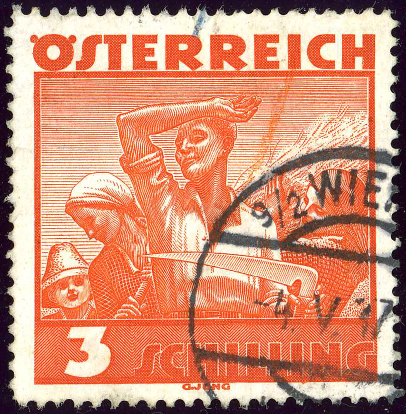 Austria 1934 Definitives - Costumes 3 S u.jpg
