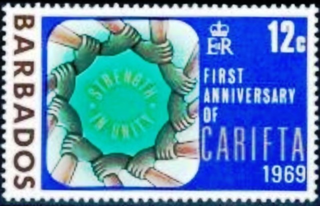 Barbados 1969 Caribbean Free Trade Association Anniversary b.jpg