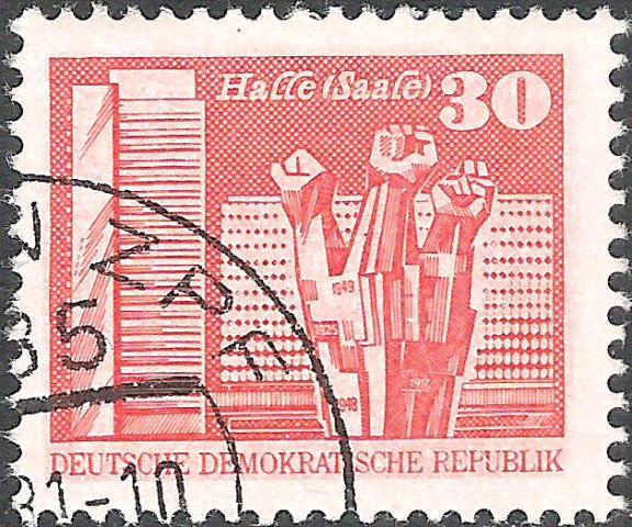 Germany-DDR 1980 - 1981 Definitives - Buildings 30pf.jpg