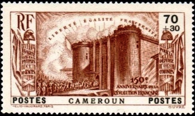 Cameroon 1939 French Revolution - 150th Anniversary b.jpg