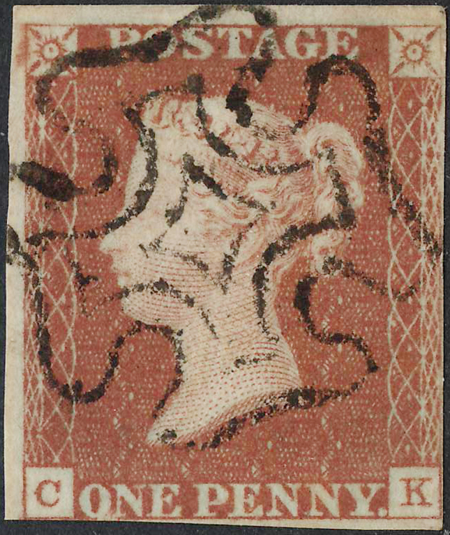 GB 1d Red Plate 10 CK.jpg