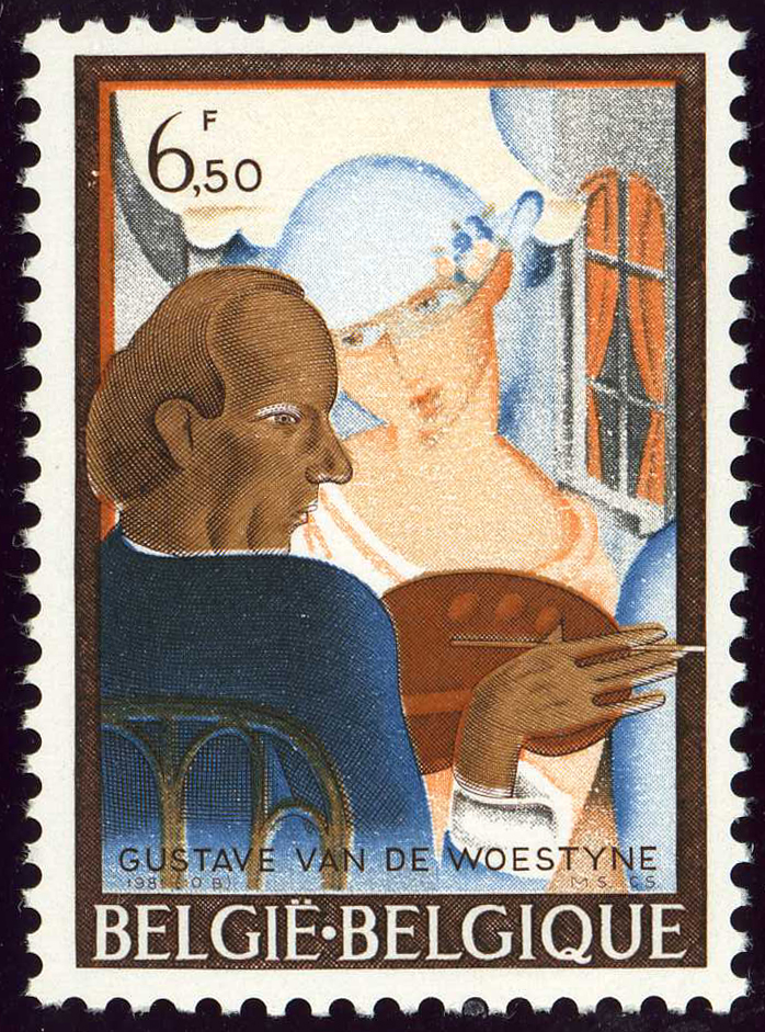 Belgium 1981 Cultural - Personalities 6F50.jpg