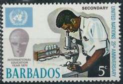 Barbados 1970 United Nations 25th Anniversary b.jpg