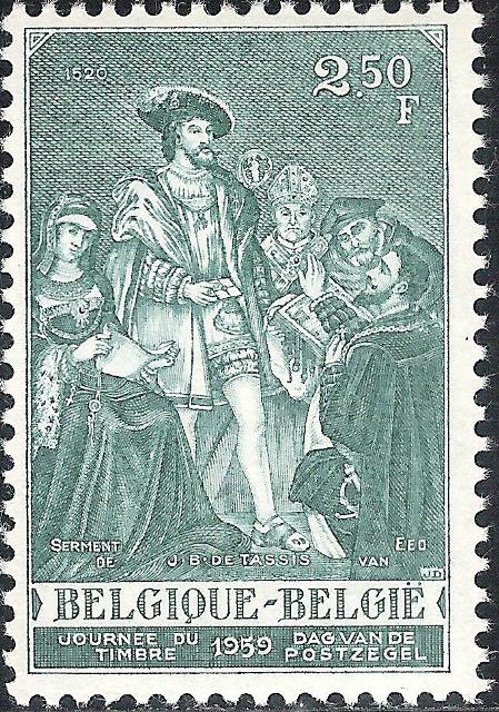 Belgium 1959 Stamp Day 2F50.jpg