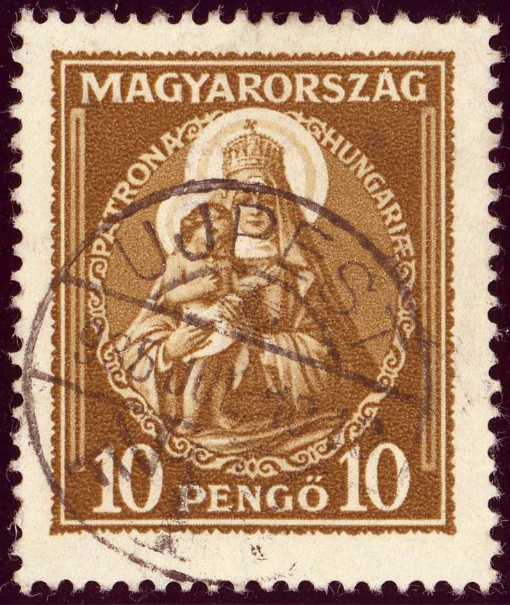 Hungary 1932 Madonna and Child du.jpg