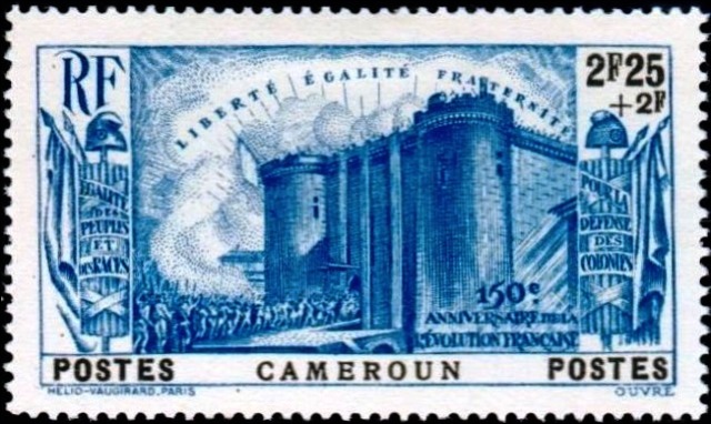 Cameroon 1939 French Revolution - 150th Anniversary e.jpg