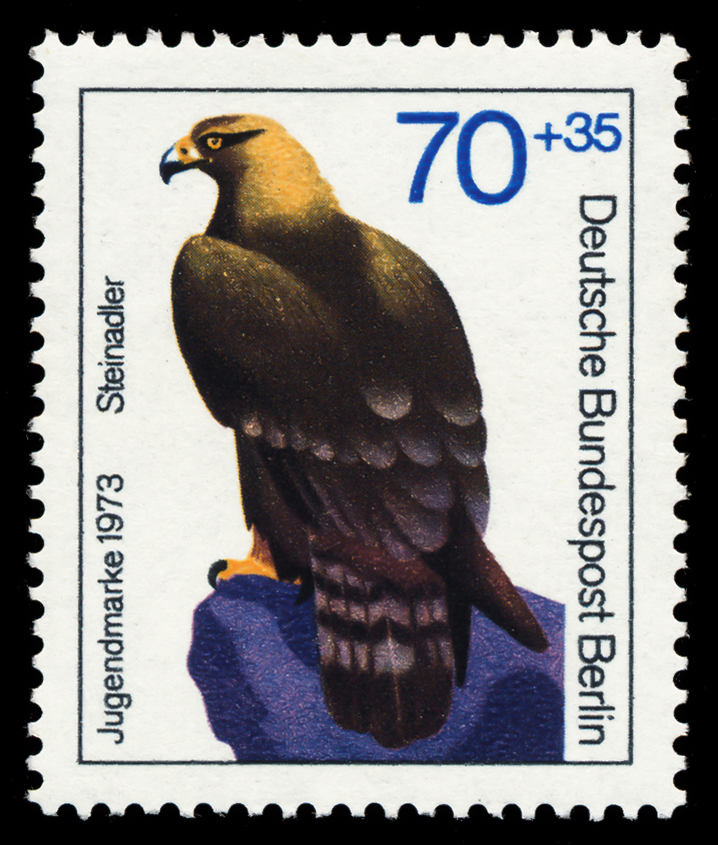 Germany-Berlin 1973 Youth Welfare - Birds of Prey 70+35.jpg