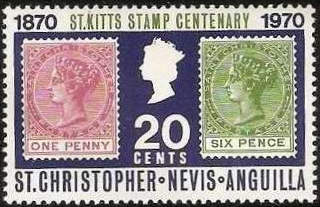 St Christopher, Nevis, Anguilla 1970 Stamp Centenary b.jpg
