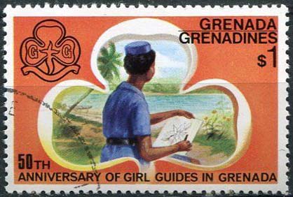 Grenadines of Grenada 1976 Girl Guides of Grenada e.jpg