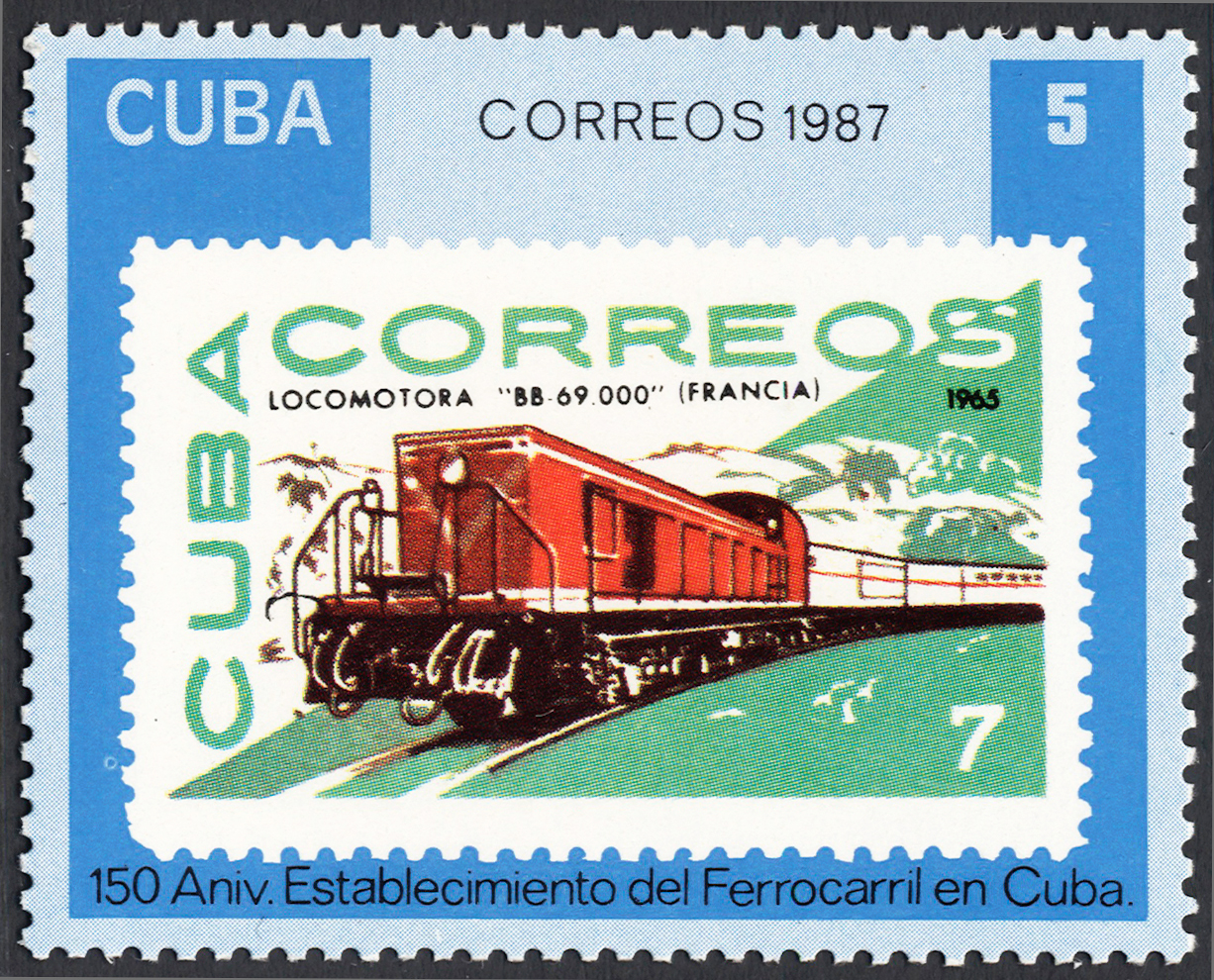 Cuba 1987 The 150th Anniversary of The Cuban Railways 5c.jpg