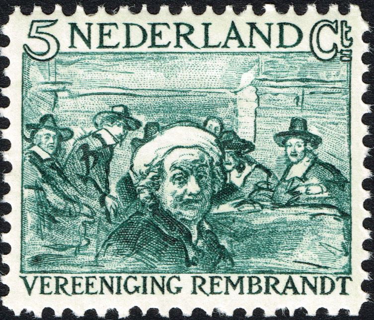 One Page. Self-portraits of Rembrandt (1606-1669) a.jpg