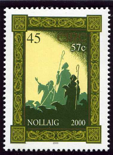 Ireland 2000 Christmas 45p.jpg