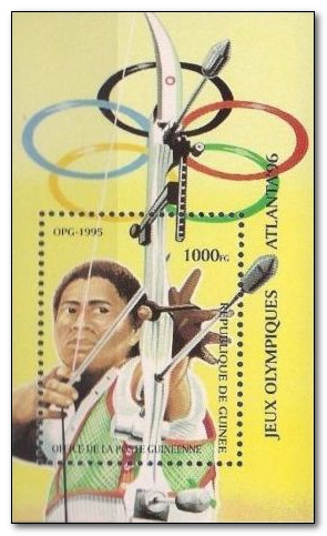 Guinea 1995 Olympics (1996) Issue 2 ms.jpg