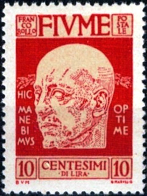Fiume 1920 Definitives- Gabriele d'Annunzio b.jpg