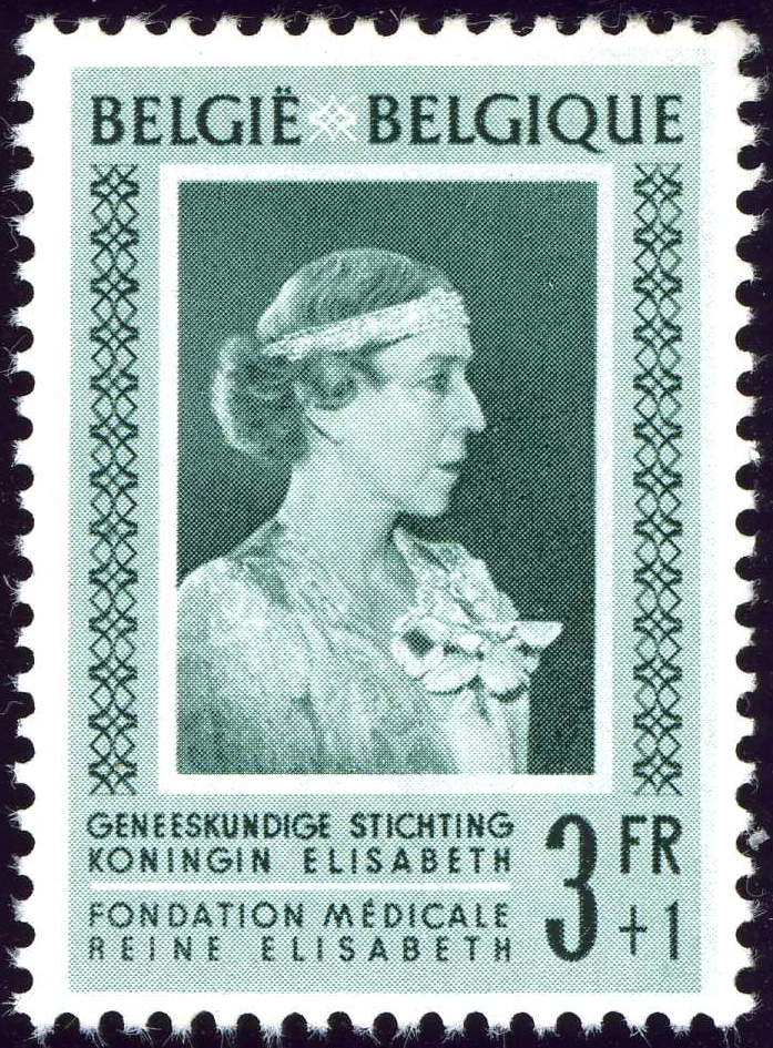 Belgium 1951 Queen Elisabeth Medical Fund c.jpg