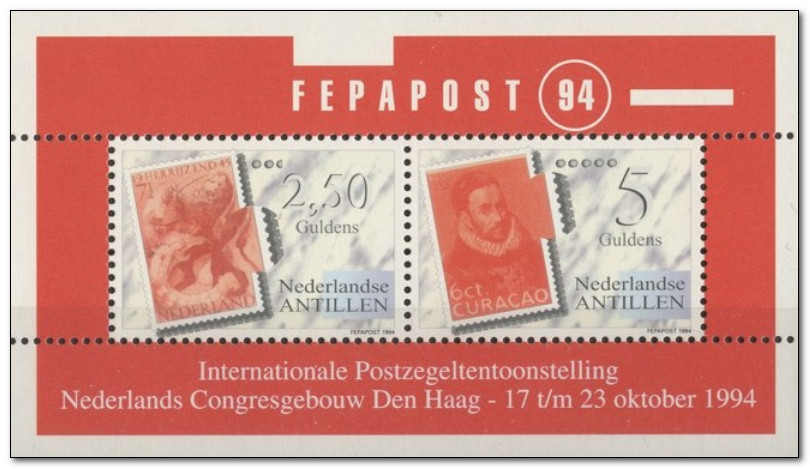 Netherlands Antilles 1994 1994 Fepapost 94 Stamp Exhibition ms.jpg
