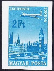 Hungary 1966 Airmails imperf 2Ft.jpg