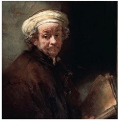 One Page. Self-portraits of Rembrandt (1606-1669) d.jpg