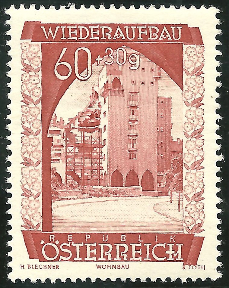 Austria 1948 Wiederaufbau - Reconstruction After World War II e.jpg