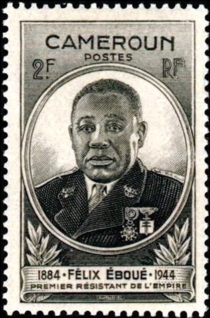 Cameroon 1945 Governor Eboue 2f.jpg
