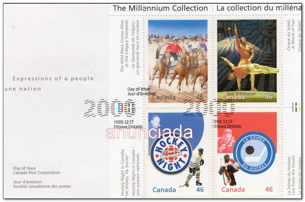 Canada 1999 Millenium 1st Issue 1fdc.jpg