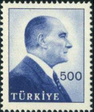Turkey 1959 - 1960 Definitives - Industry and Technology 500k.jpg