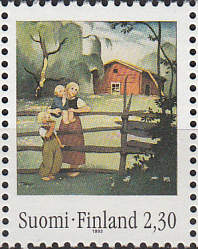 Finland 1993 Martta Wendelin - Birth Centenary 1d.jpg