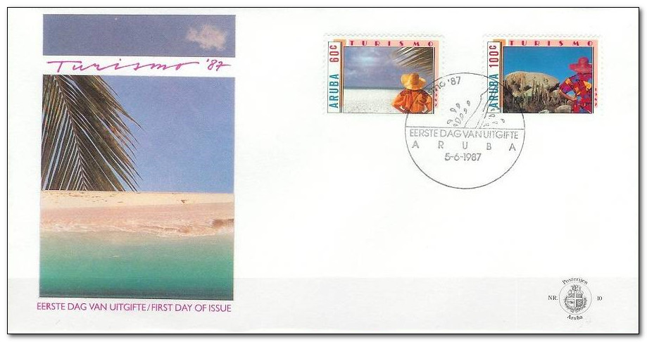 Aruba 1987 Tourism fdc.jpg
