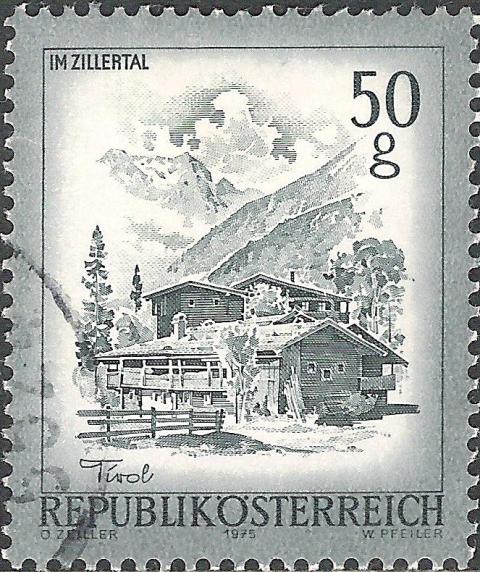 Austria 1973 - 1983 Definitives - Landscapes 50g.jpg
