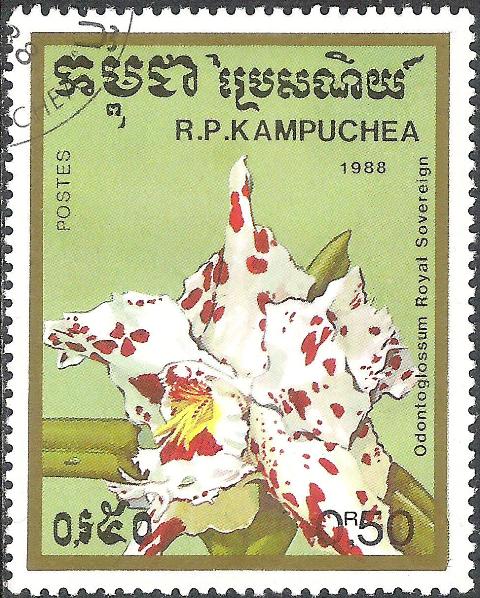 Kampuchea 1988 Orchids 50c.jpg