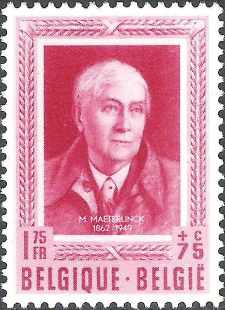 Belgium 1952 Culture Fund - Belgian Writers 1F75+75c.jpg